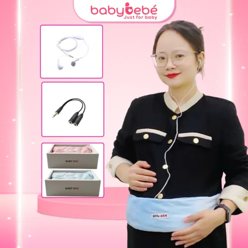 Tai nghe thai giáo phát triển trí não cho bé - Âm thanh an toàn