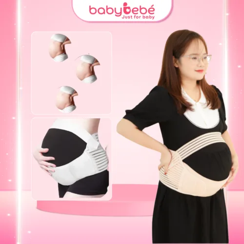 Đai đỡ bụng bầu nâng bụng cho bà bầu co giãn tốt giảm đau lưng - Babybebe