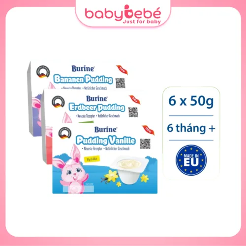 Burine Ăn Dặm Đủ Vị Bổ sung năng lượng dành cho bé từ 6 tháng tuổi - Nhập khẩu Đức