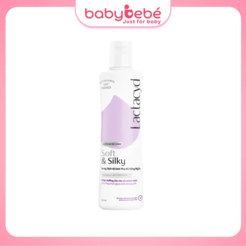 Dung Dịch Vệ Sinh Phụ nữ Lactacyd Soft & Silky Dưỡng Ẩm 250ml