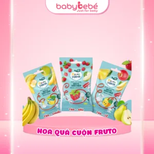 Kẹo Hoa Quả Cuộn FRUTO Cho Bé Từ 12 Tháng - 15g