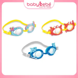 Kính Bơi Hình Thú Cho Bé 3-8 Tuổi – Kính Bơi Trẻ Em Chống Nước, Êm Mắt, Thiết Kế Dễ Thương