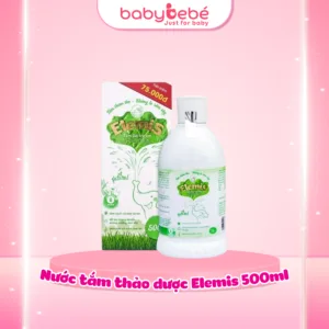 Nước Tắm Gội Thảo Dược Cho Bé Elemis Chai 200ml 500ml Dược Khoa Xanh Chăm Sóc Làn Da Bé Dịu Nhẹ