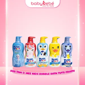 SỮA TẮM D-NEE KIDS BUBBLE BATH TUTTI FRUITY 400ml