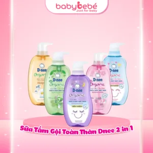 Sữa Tắm Gội 2in1 Dnee Cho Bé – Sữa Tắm Gội Trẻ Sơ Sinh