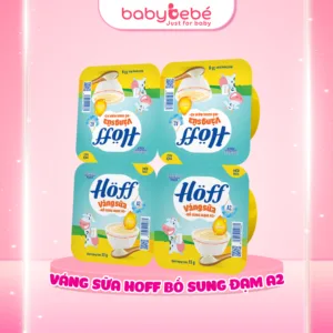 Lốc Váng Sữa HOFF bổ sung đạm A2 trẻ em bổ sung dưỡng chất cho bé ăn dặm