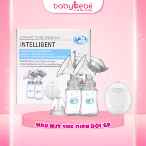 Hút sữa điện đôi bọ rùa GB-Baby an toàn, tiện lợi