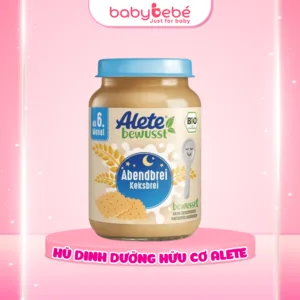 Hũ dinh dưỡng ăn liền 6m+ Alete - Vani - 190g